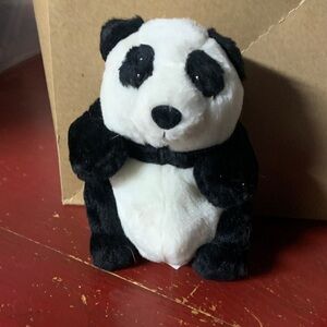 Cute Black and White Panda Plush made by dakin